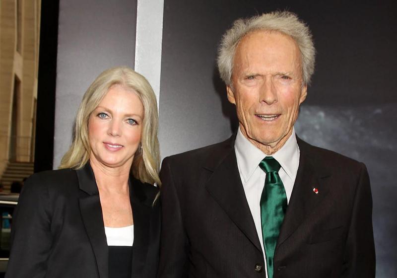Clint Eastwood y su novia