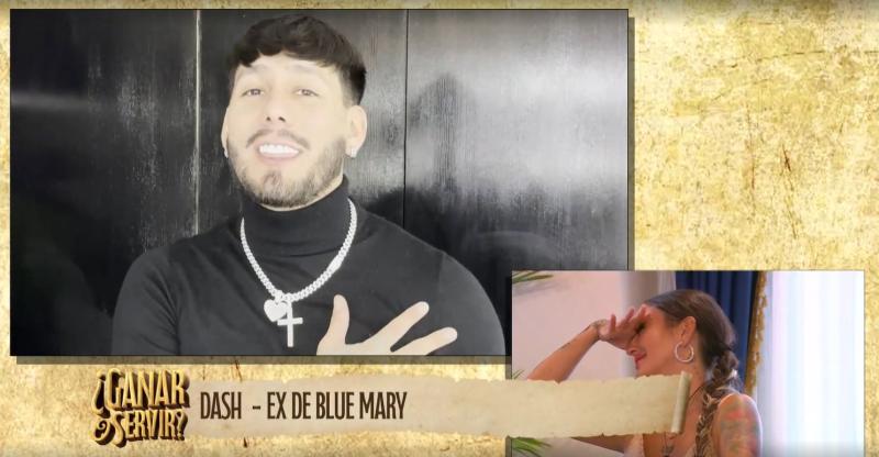 Dash envía mensaje a Blue Mary en Ganar o Servir