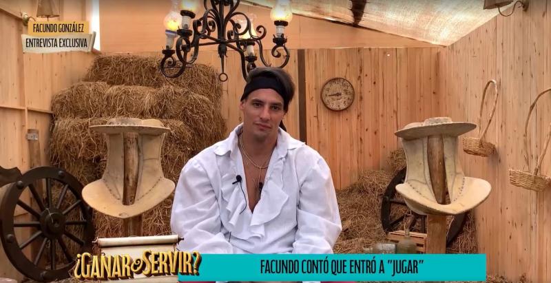 Facundo González en entrevista exclusiva de Ganar o Servir