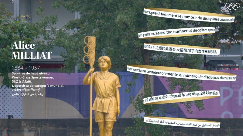 Estas son las diez mujeres de oro homenajeadas en los Juegos Olímpicos 2024