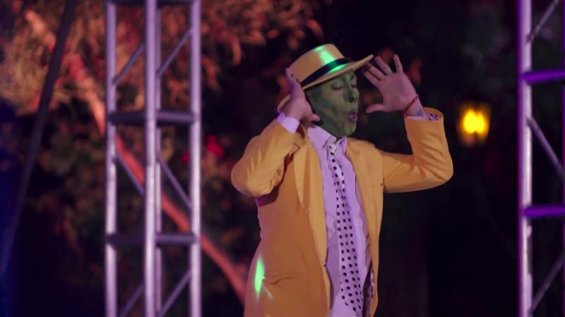 Botota bailando La Máscara en Ganar o Servir