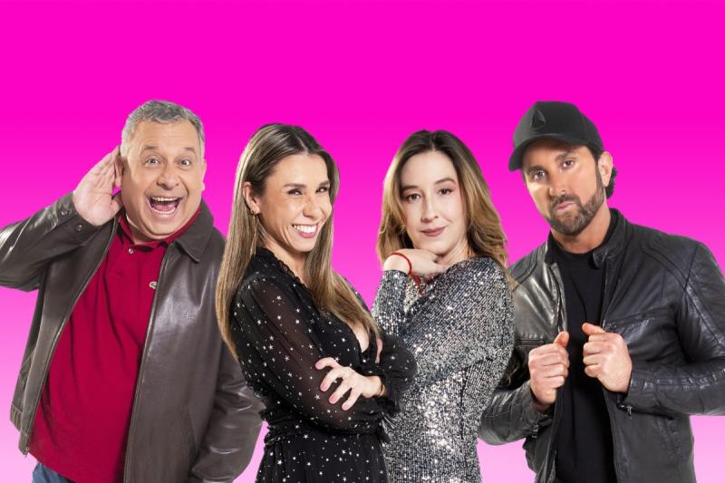 Cecilia Gutiérrez y los demás panelistas de "¡Hay que decirlo!"