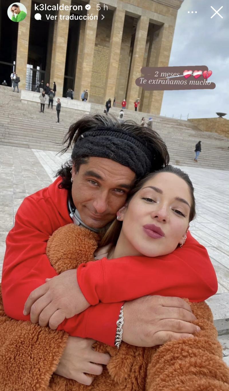 Del Calderón y Claudio Iturra - Instagram