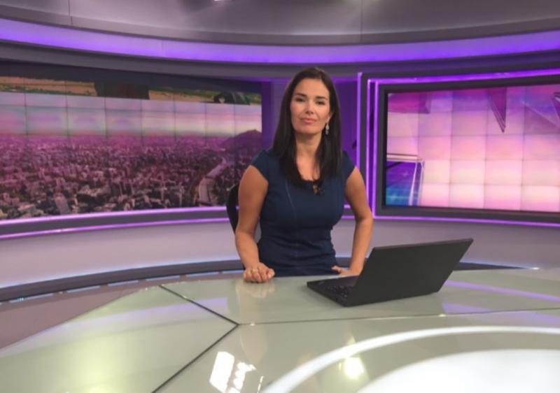 Maritxu Sangroniz durante su etapa en Mega