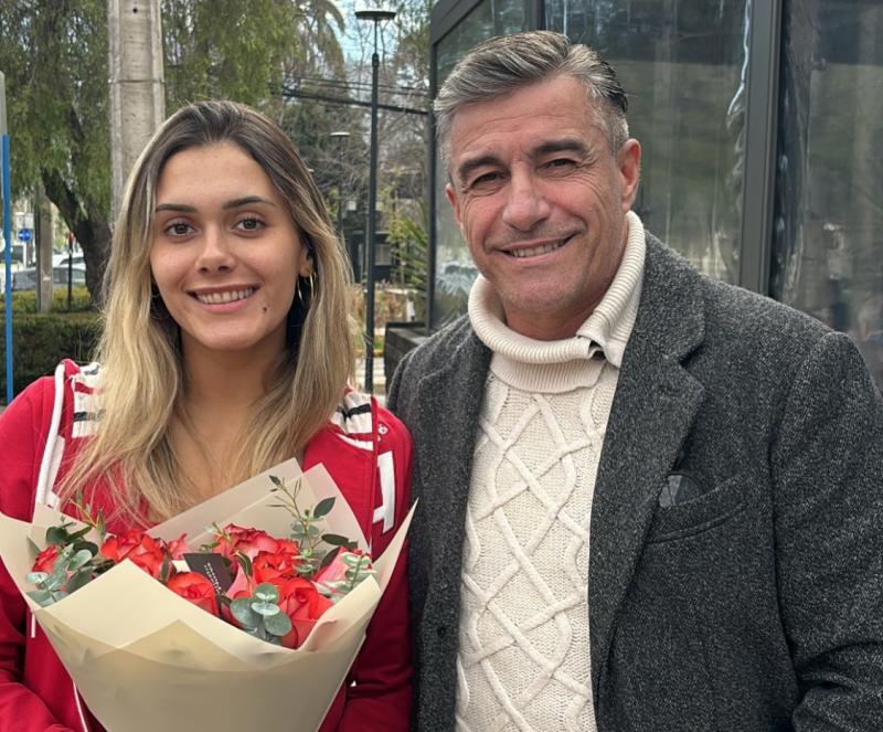 Fernando Solabarrieta y su hija Maite - Instagram