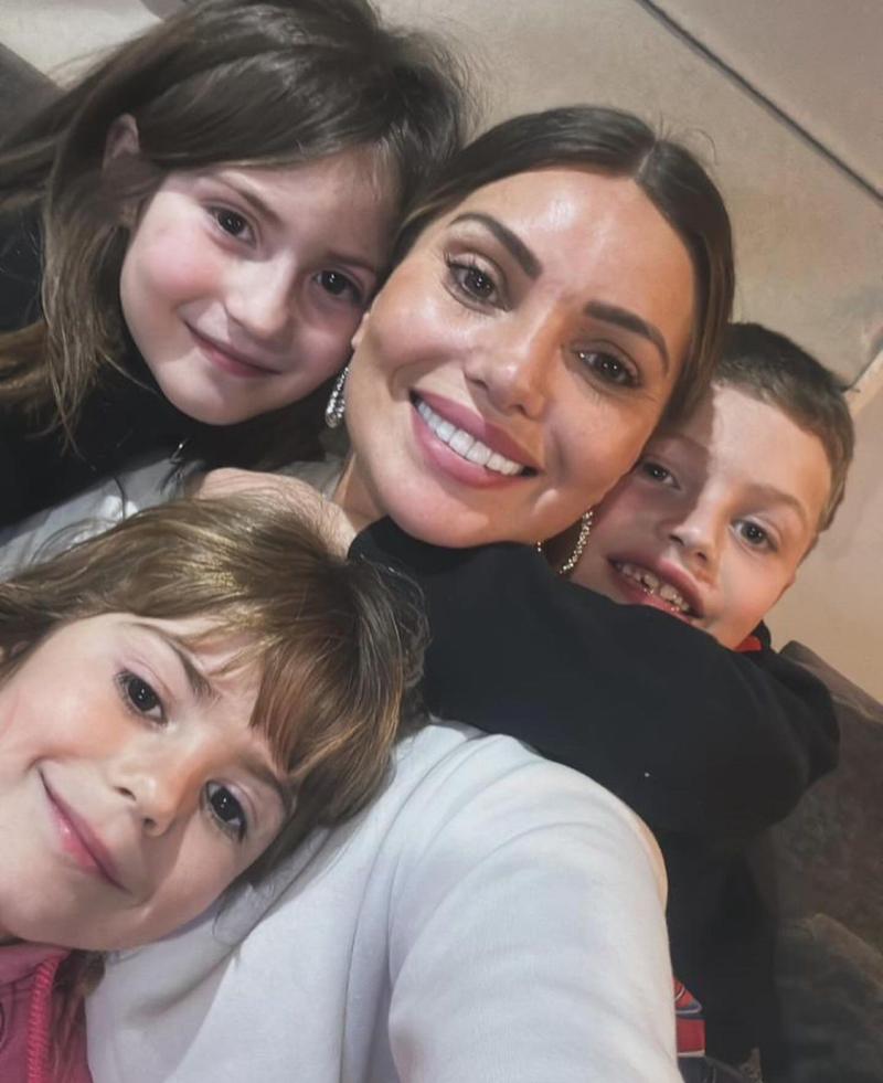 Faloon Larraguibel se reencuentra con sus hijos - Instagram