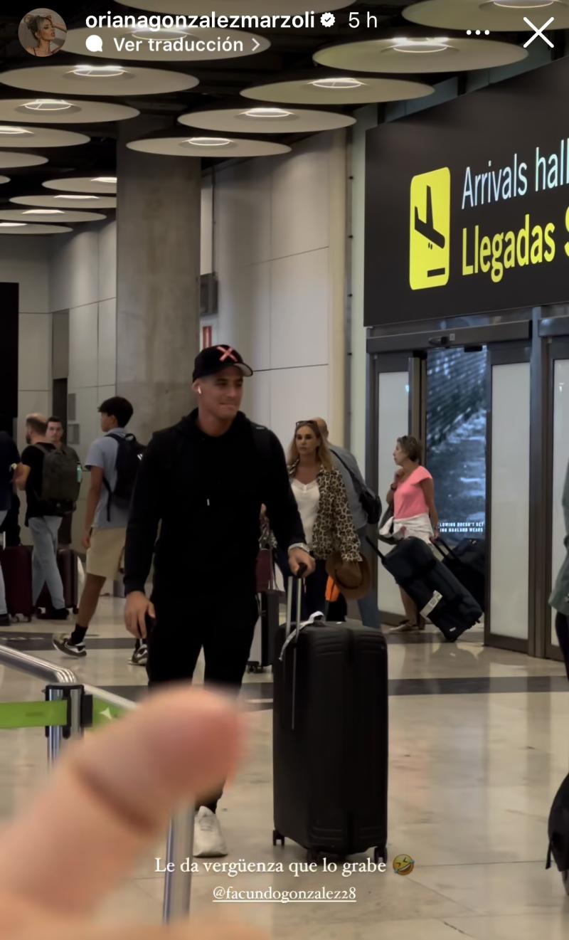 Oriana Marzoli se reencuentra con Facundo González - Instagram