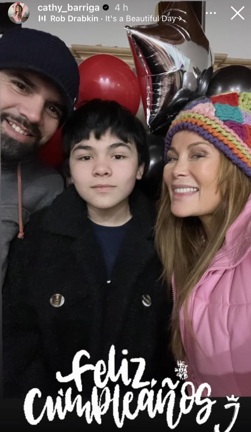 Cathy Barriga y Joaquín Lavín festejan los 14 años de su hijo - Instagram