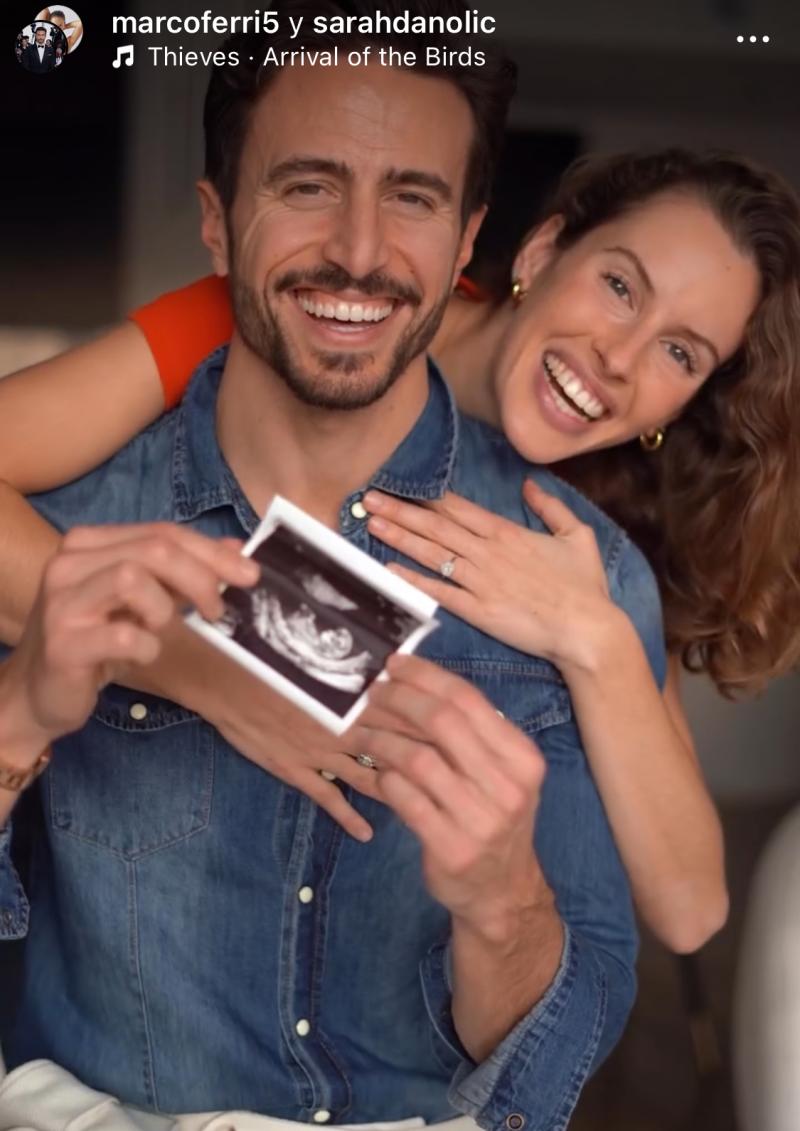 Marco Ferri y Sarah Léa Danolić - Instagram