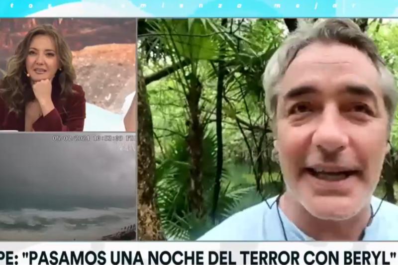 José Luis Repenning y el huracán Beryl