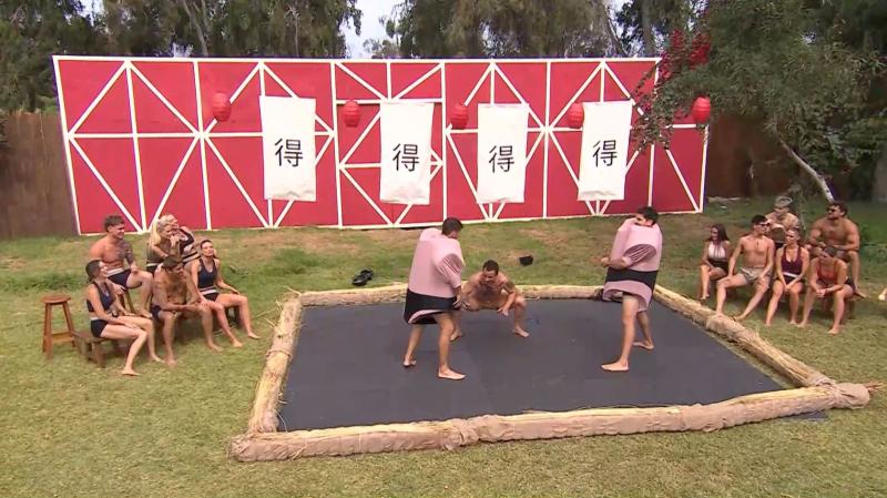 Lucha sumo en Ganar o Servir