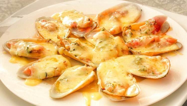 Machas a la parmesana