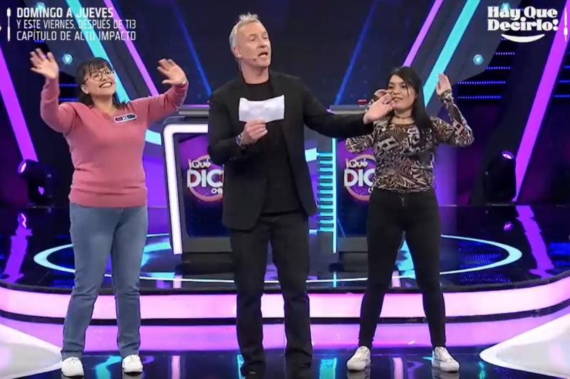 Martín Cárcamo en "¡Qué Dice Chile!"