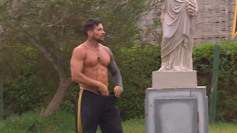 Luis Mateucci se enojó con su resultado en Ganar o Servir