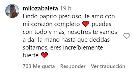 Hija De Jorge Zabaleta Entrega Apoyo Incondicional A Su Padre Por 