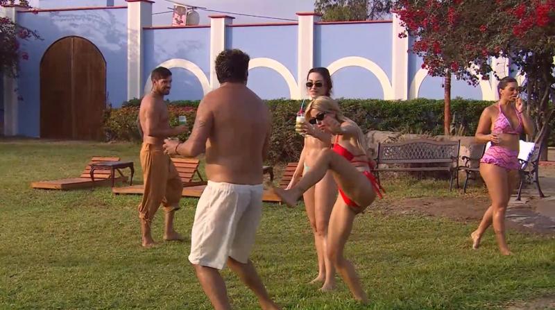 Oriana Marzoli echa a sus rivales de la fiesta en Ganar o Servir