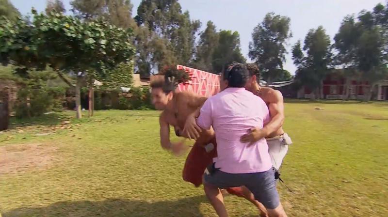 Pangal se hartó de Luis y casi lo golpea en Ganar o Servir