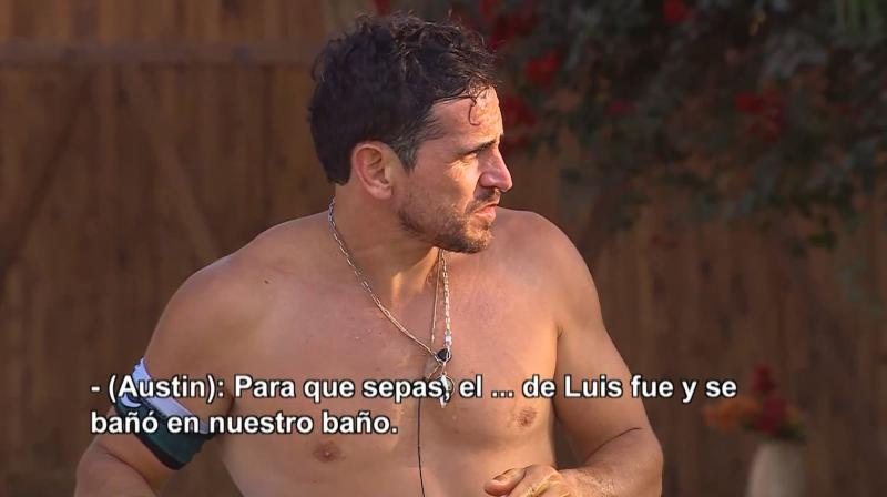 Pangal se entera de la ducha equivocada de Luis Mateucci en Ganar o Servir