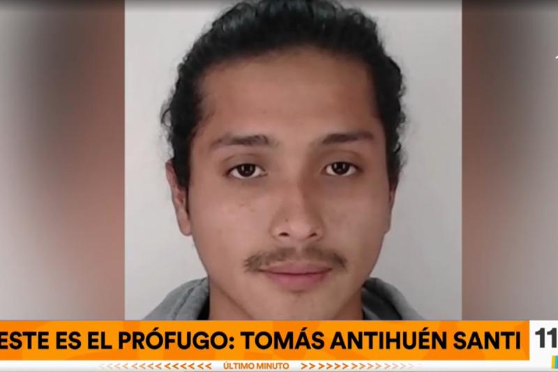 Tomás Antihuén, el prófugo por asesinatos de carabineros