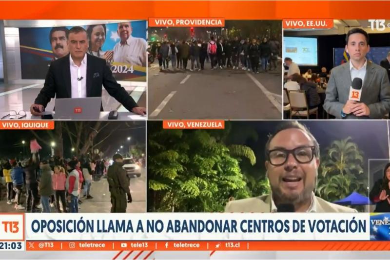 Teletrece lidera en el rating