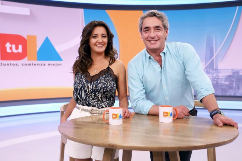Priscilla Vargas y Repe en "Tu Día"