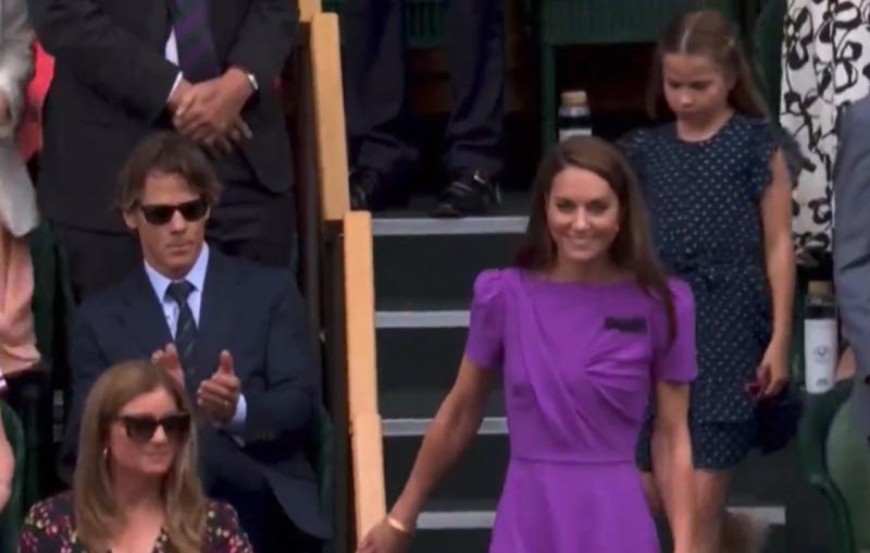 Kate Middleton en la final de Wimbledon
