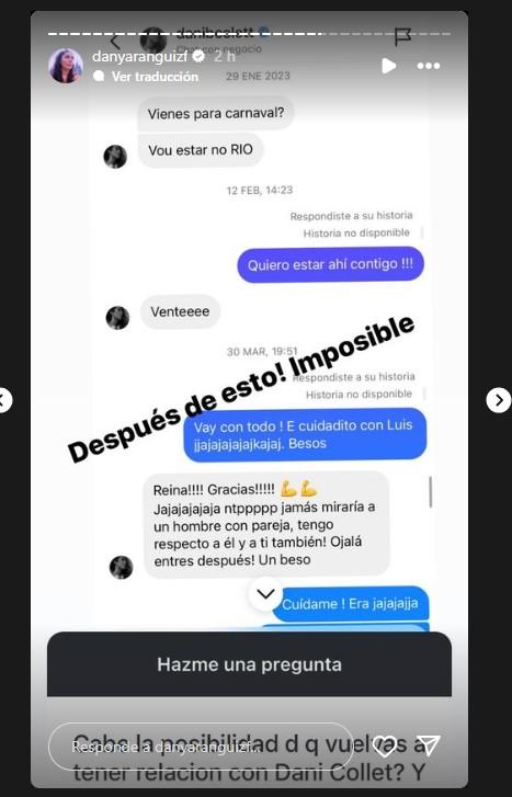 Historia de Daniela Aránguiz.