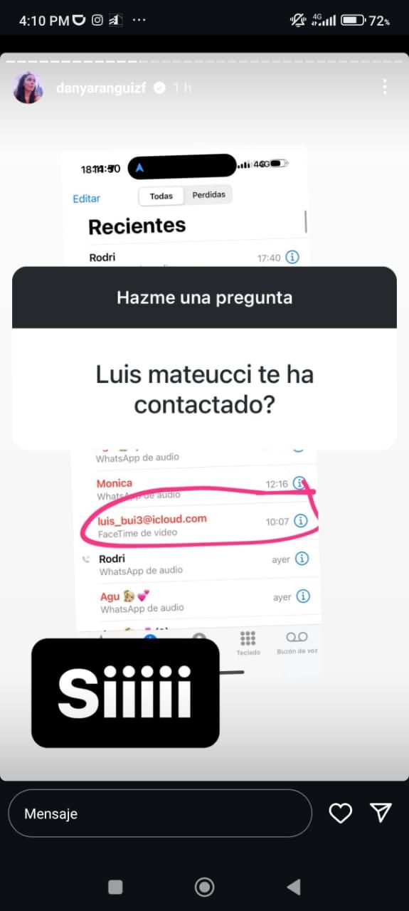 Daniela Aránguiz vía Instagram