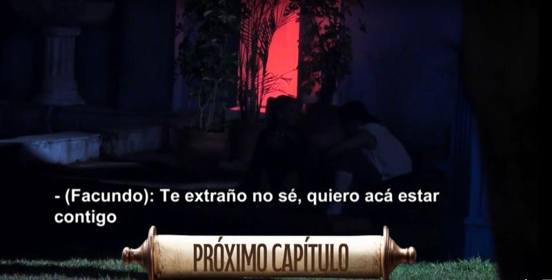 Facundo y Oriana se reconcilian en Ganar o Servir