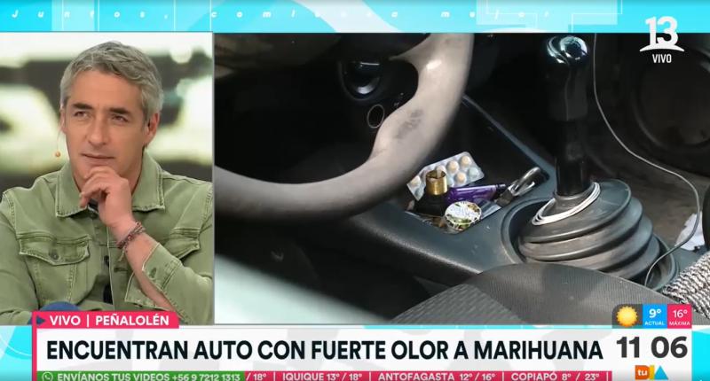 fuerte olor a marihuana