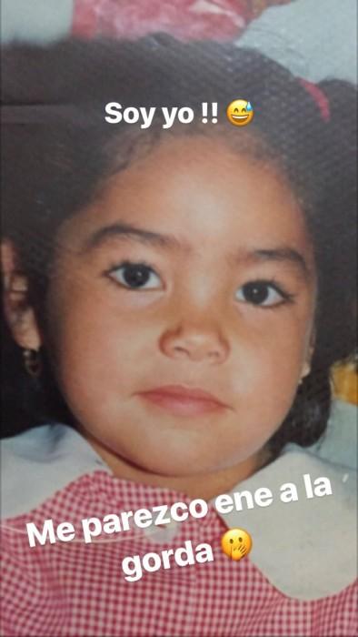 Ganar o Servir: Camila Recabarren cuando niña - Instagram