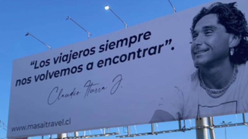 El homenaje a Claudio Iturra - Créditos: Instagram