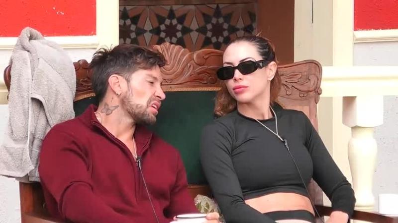 Daniela y Luis tras la reconciliación en Ganar o Servir.