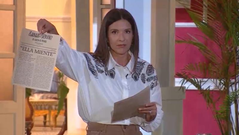 Noticia falsa en Ganar o Servir para incomodar a Fran Maira