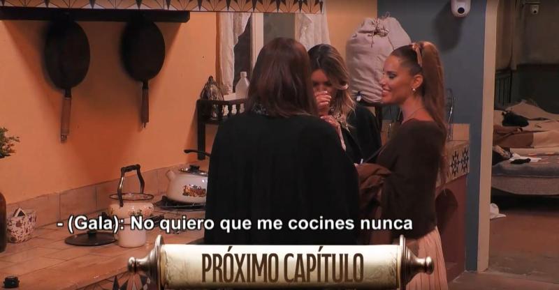 Gala no quiere que Julia le cocine en Ganar o Servir