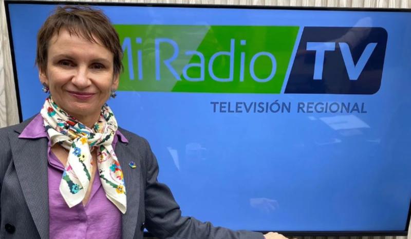 Carolina Tohá, Ministra de Interior en su visita a Mi Radio de Roberto Dueñas