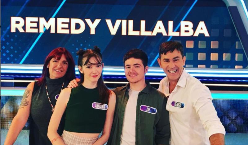 Remigio Remedy y su esposa y también actriz Pamela Villalba en Qué Dice Chile | Canal 13