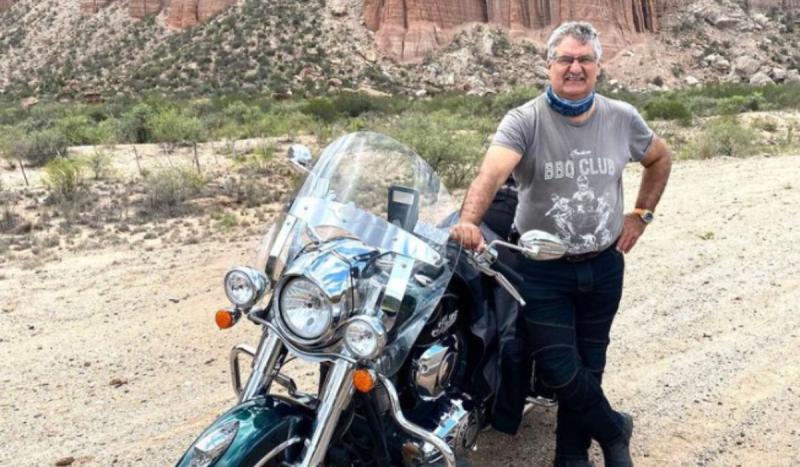 Ramón Farías en La Rioja, Argentina, rumbo a San Jose de Jachal | Instagram