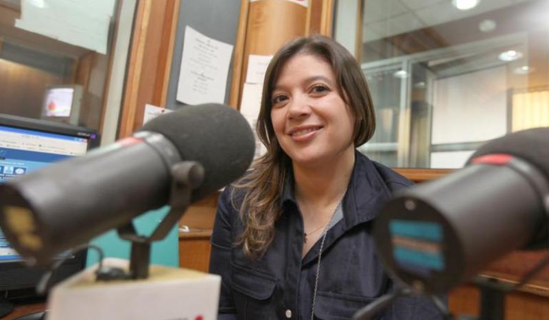 La hija de Pablo Aguilera, la periodista Daniela Aguilera