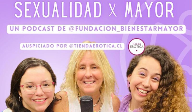 Paulina Magnere en su podcast “Ser lesbiana a los 60: libertad para todas las edades” | Instagram