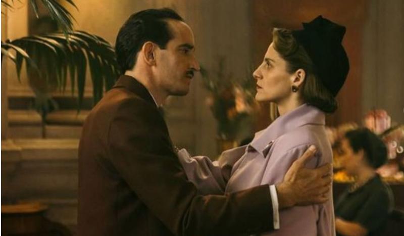 Francisca Lewin en las filmaciones de 'El lugar de la otra' @fabula_prod