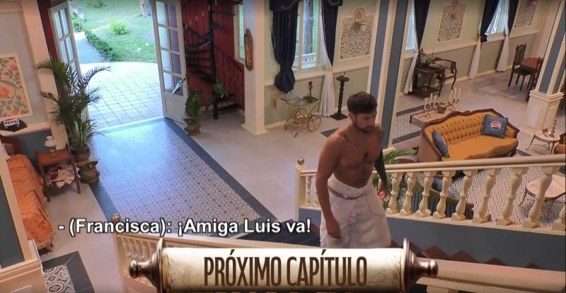 Luis sube a "espiar" a Oriana en Ganar o Servir