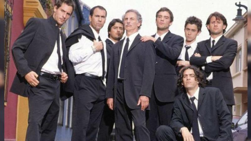 Felipe Braun y el elenco de 'Machos' de Canal 13