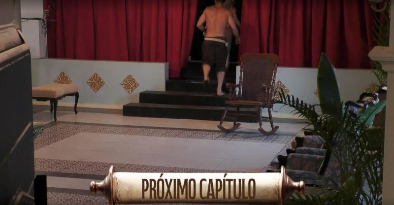 Oriana y Facundo en el segundo piso de Ganar o Servir