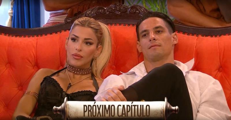 Oriana y Facundo miran el video de Pamela en Ganar o Servir