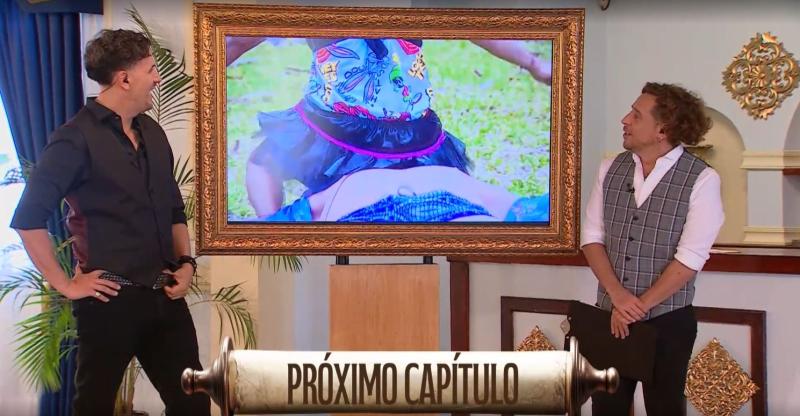 Miguelito encima de Junior en Tierra Brava