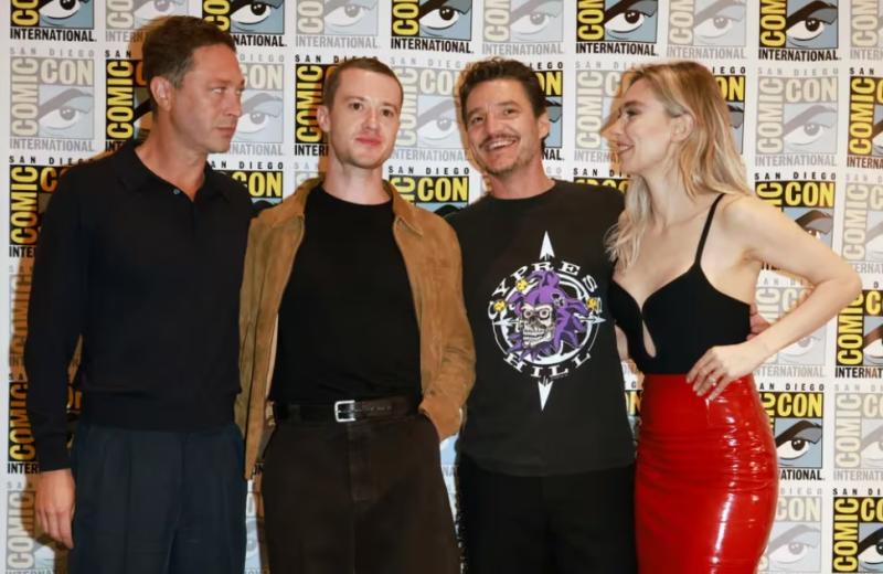 Pedro Pascal y el elenco de "Los Cuatro Fantásticos" - Créditos Infobae/Reuters