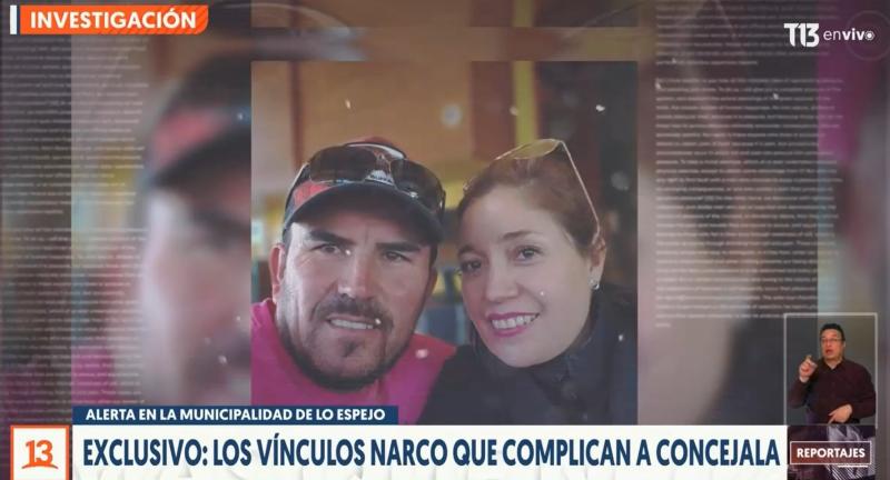 Reportaje T13 sobre Carolina Mena, actual concejala de Lo Espejo