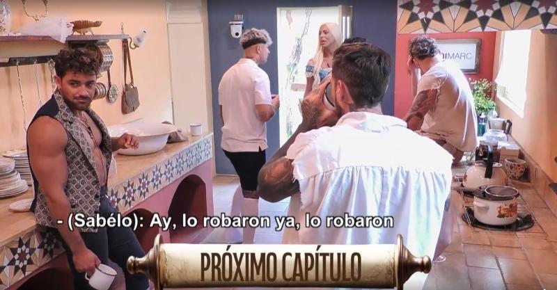 Sabélo se da cuenta que se robaron el champán en Ganar o Servir