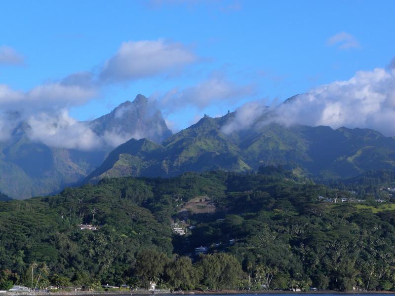 Tahití, la isla más grande de la Polinesia Francesa, territorio de ultramar